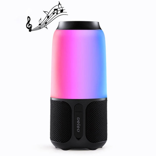 Original Xiaomi Youpin V03 Wireless Bluetooth Speaker with Colorful Light, Support Hands-free / AUX(Black) - Desktop Speaker by Xiaomi | Online Shopping UK | buy2fix