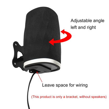 Speaker Metal Wall-mounted Bracket For B&W Formation FLEX - Speaker Bracket by buy2fix | Online Shopping UK | buy2fix