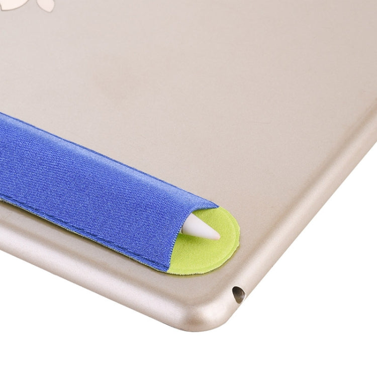 Apple Pencil Flannelette Anti-lost Protective Cover, Size: 22x2.8x0.2cm (Blue) - Pencil Accessories by buy2fix | Online Shopping UK | buy2fix