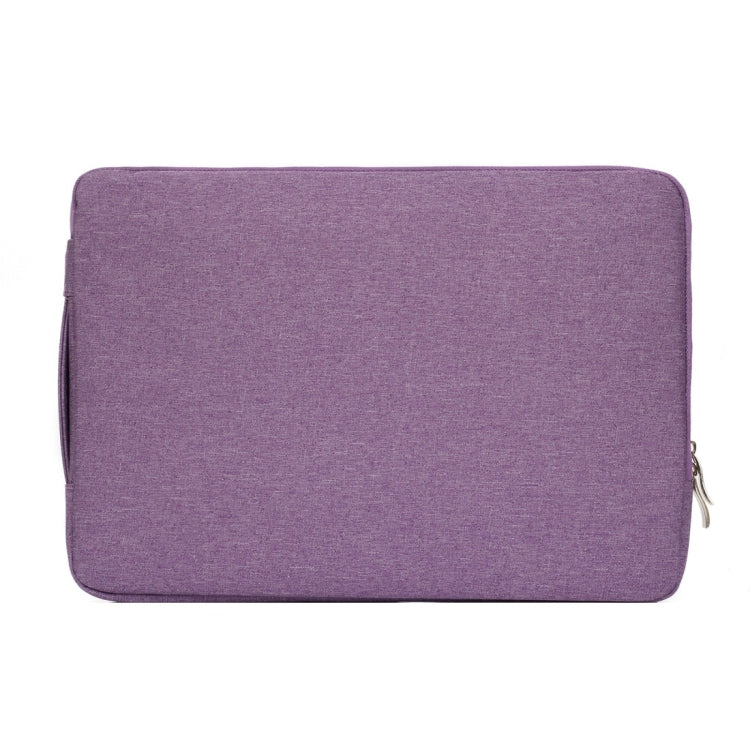 11.6 inch Universal Fashion Soft Laptop Denim Bags Portable Zipper Notebook Laptop Case Pouch for MacBook Air, Lenovo and other Laptops, Size: 32.2x21.8x2cm (Purple) - 10 - 11 inch by buy2fix | Online Shopping UK | buy2fix