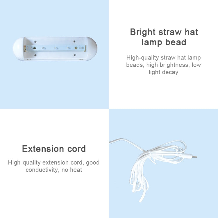 LED Mini Solar Pull Cord Light, Cable Length: 2m - Solar Lights by buy2fix | Online Shopping UK | buy2fix