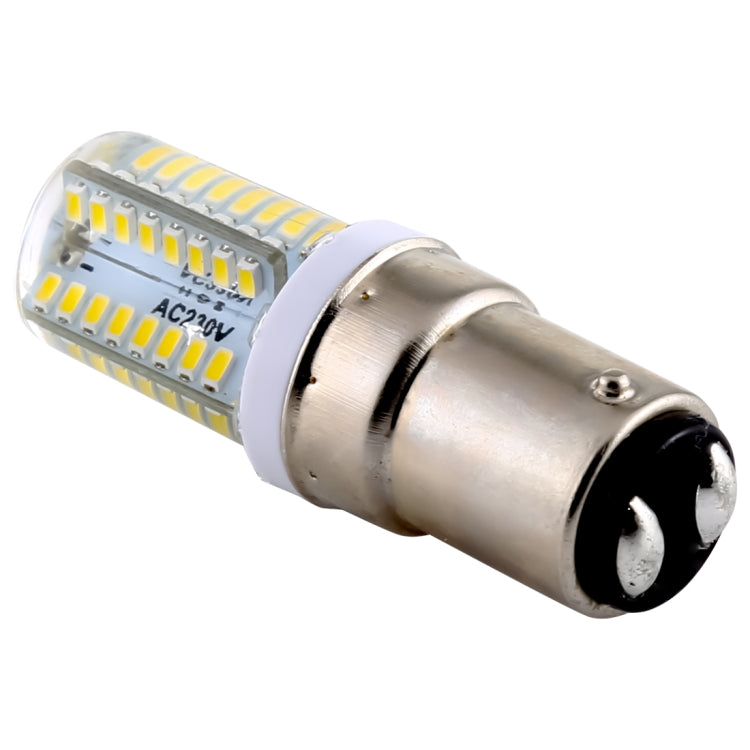 E15 SMD 3014 64 LEDs Dimmable LED Corn Light, AC 220V (White Light) - LED Blubs & Tubes by buy2fix | Online Shopping UK | buy2fix
