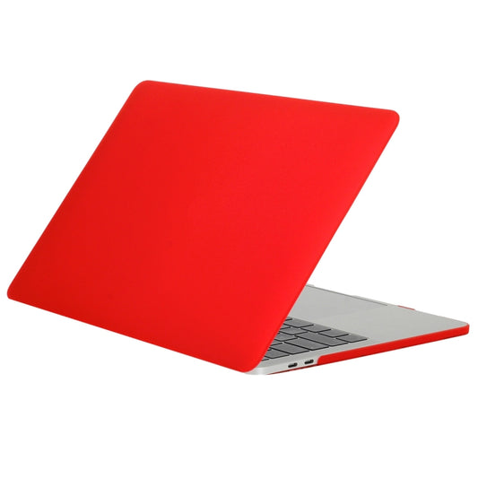 Laptop Frosted Texture PC Protective Case for 2016 New Macbook Pro 13.3 inch A2159 & A1706 & A1708(Red) - MacBook Pro Cases by buy2fix | Online Shopping UK | buy2fix