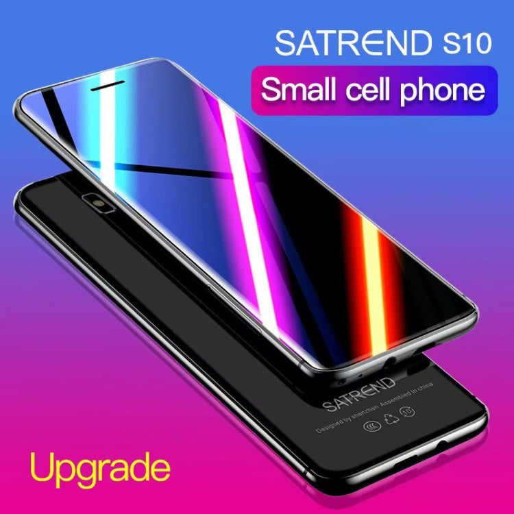 SATREND S10 Card Mobile Phone, 2.4 inch Touch Screen, MTK6261D, Support Bluetooth, FM, GSM, Dual SIM(Gold) - SATREND by SATREND | Online Shopping UK | buy2fix