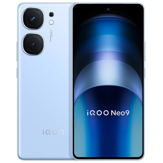 vivo iQOO Neo9, Dual Back Cameras, 16GB+1TB, Face ID / Fingerprint Identification, 6.78 inch Android 14 OriginOS 4 Snapdragon 8 Gen 2 Octa Core, OTG, NFC, Network: 5G, Support Google Play (Blue) - vivo by vivo | Online Shopping UK | buy2fix