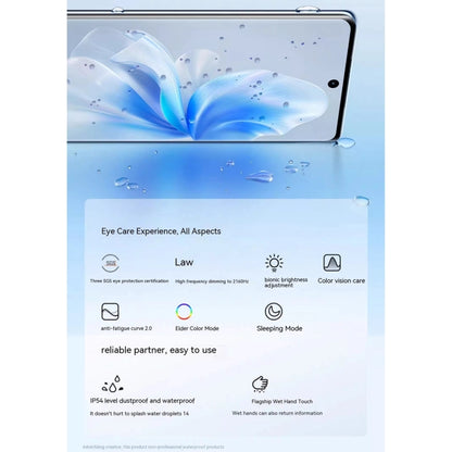 vivo S18 Pro, Triple Back Cameras, 16GB+512GB, Face ID Screen Fingerprint Identification, 6.78 inch Android 14.0 OriginOS 4 Dimensity 9200+ Octa Core 3.35GHz, OTG, NFC, Network: 5G, Support Google Play (Blue) - vivo by vivo | Online Shopping UK | buy2fix