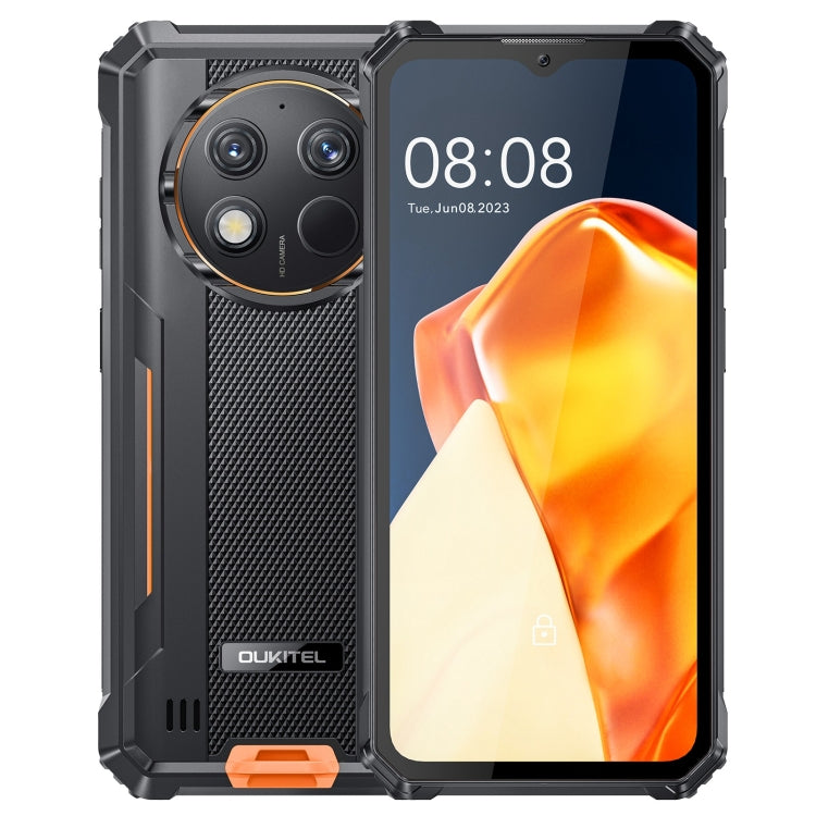 [HK Warehouse] Oukitel WP28 E IP68/IP69K Rugged Phone, 4GB+64GB, 6.52 inch Unisoc T606 Octa-core, NFC, OTG, Network: 4G (Orange) - Other by OUKITEL | Online Shopping UK | buy2fix