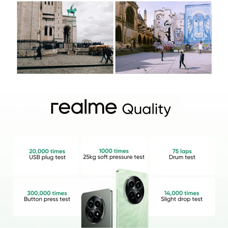 Realme 12x, 12GB+512GB, Side Fingerprint Identification, 6.67 inch Realme UI 5.0 Dimensity 6100+ 5G Octa Core, NFC, Network: 5G, Support Google Play (Feather Green) - OPPO by Realme | Online Shopping UK | buy2fix