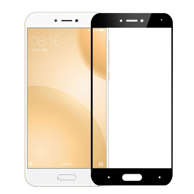 MOFI Xiaomi Mi 5c 0.3mm 9H Hardness 2.5D Explosion-proof Full Screen Tempered Glass Screen Film(Black) -  by MOFI | Online Shopping UK | buy2fix