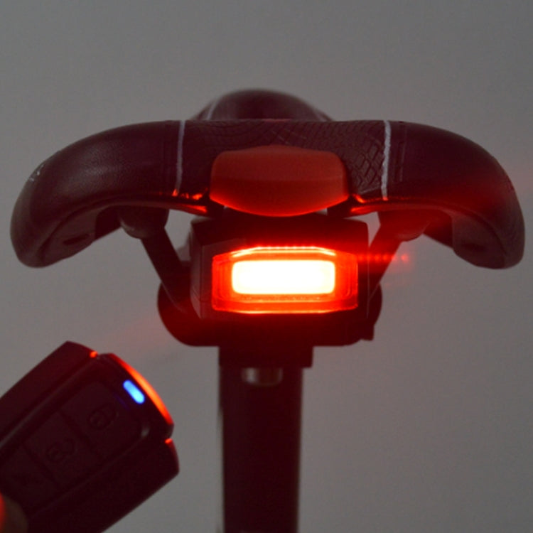 ANTUSI A6 USB Charging COB Light Source Smart Cycling Bike Warning Alarm Tail Light with Remote Control - Taillights by buy2fix | Online Shopping UK | buy2fix
