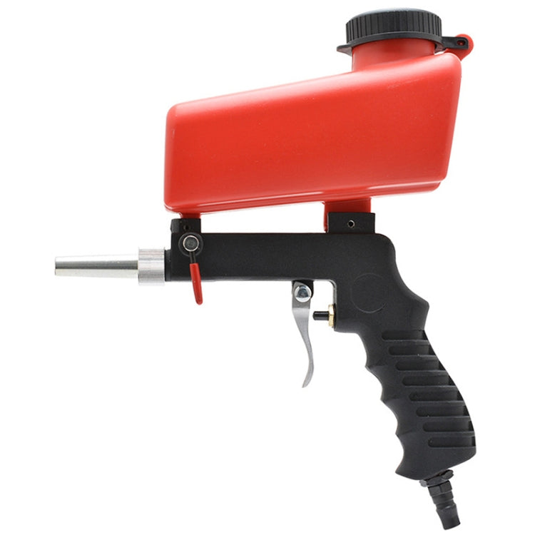 Portable Red Gravitational Sandblasting Machine Mini Rust-proof Sandblaster - Others by buy2fix | Online Shopping UK | buy2fix