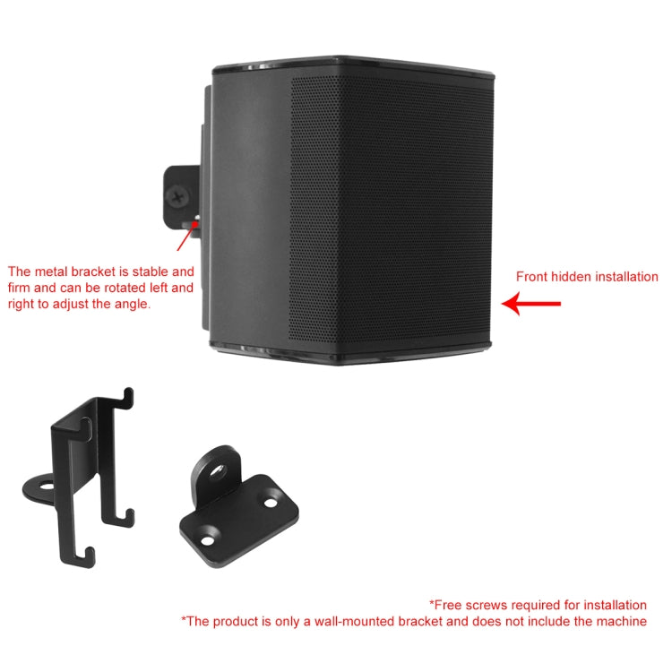 For Bose Virtually Invisible 300 Wireless Surround Speaker Wall Mount Bracket - Speaker Bracket by buy2fix | Online Shopping UK | buy2fix