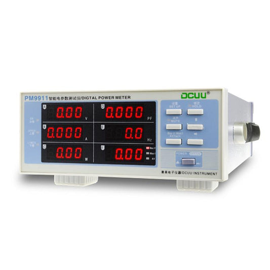 DCUU PM9911 Intelligent Electrical Parameters Measuring Instrument(EU Plug) - Current & Voltage Tester by buy2fix | Online Shopping UK | buy2fix