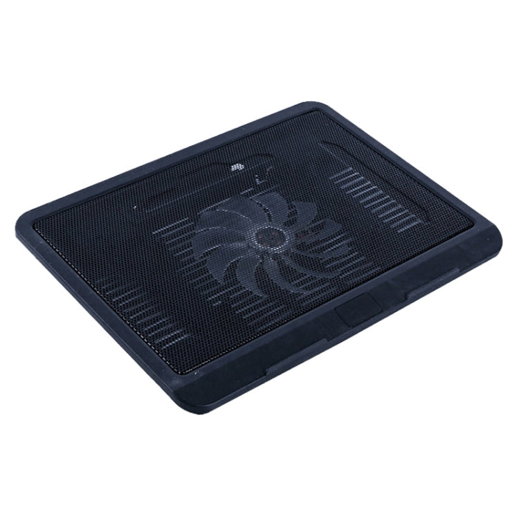 N19 USB Powered Portable Silent Fan Laptop Cooling Pad Stand (Black) - Cooling Pads by buy2fix | Online Shopping UK | buy2fix