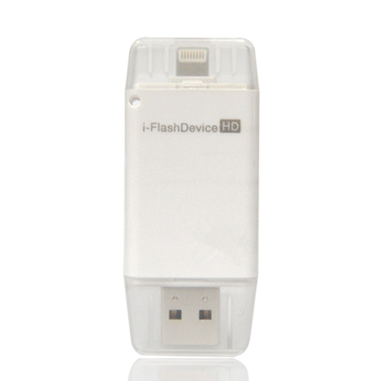 32GB i-Flash Driver HD U Disk USB Drive Memory Stick for iPhone / iPad / iPod touch(White) - U Disk & Card Reader by buy2fix | Online Shopping UK | buy2fix