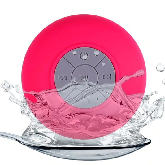 BTS-06 Mini Waterproof IPX4 Bluetooth V2.1 Speaker, Support Handfree Function(Magenta) - Waterproof Speaker by buy2fix | Online Shopping UK | buy2fix