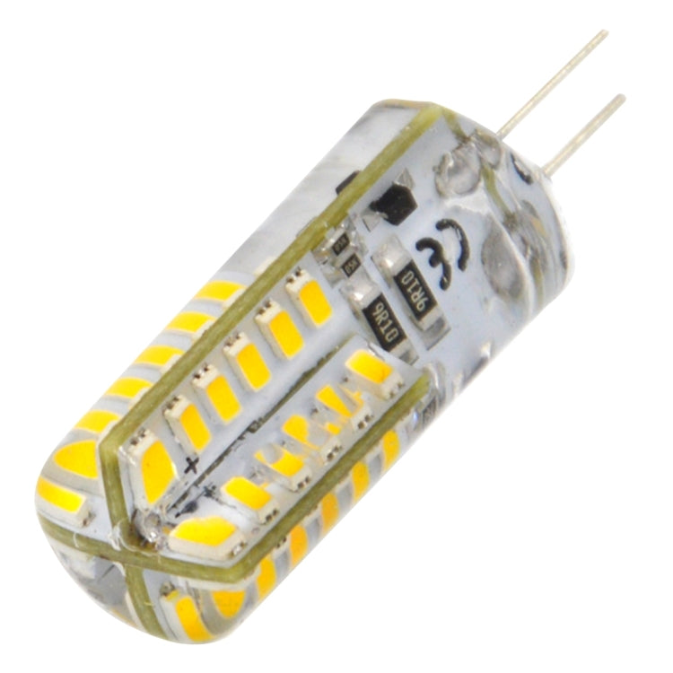 G4 3.5W 170LM Silicone Corn Light Bulb, 48 LED SMD 3014, White Light, DC 12V - LED Blubs & Tubes by buy2fix | Online Shopping UK | buy2fix