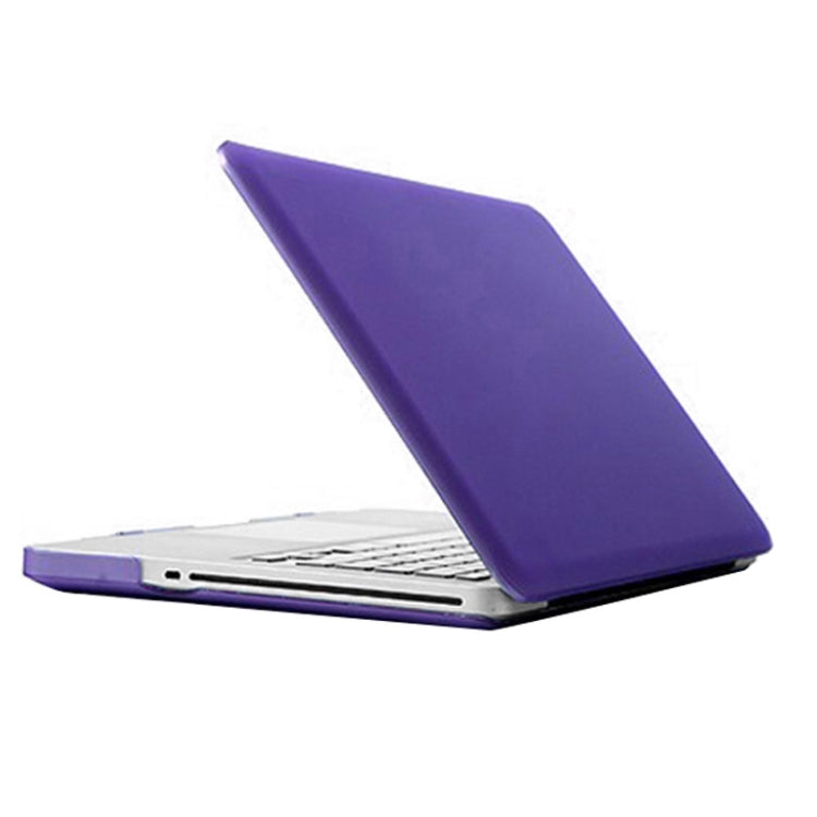 Frosted Hard Plastic Protection Case for Macbook Pro 13.3 inch A1278(Purple) - MacBook Pro Cases by buy2fix | Online Shopping UK | buy2fix