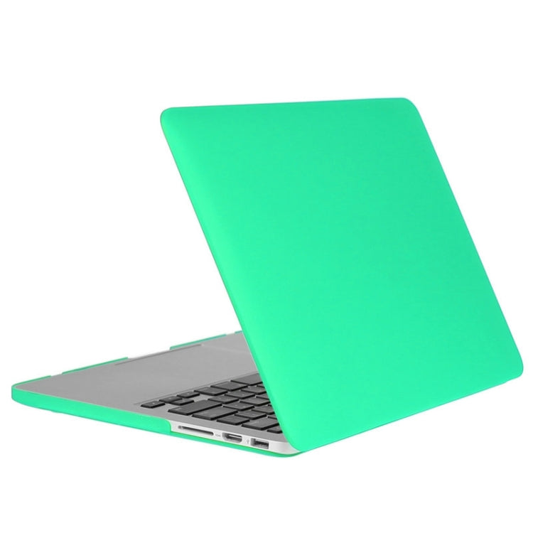 ENKAY for Macbook Pro Retina 13.3 inch (US Version) / A1425 / A1502 Hat-Prince 3 in 1 Frosted Hard Shell Plastic Protective Case with Keyboard Guard & Port Dust Plug(Green) - MacBook Pro Cases by ENKAY | Online Shopping UK | buy2fix