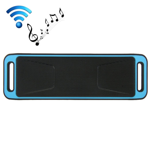 Portable Stereo Wireless Bluetooth Music Speaker, Support Hands-free Answer Phone & FM Radio & TF Card, For iPhone, Galaxy, Sony, Lenovo, HTC, Huawei, Google, LG, Xiaomi, other Smartphones(Blue) - Desktop Speaker by buy2fix | Online Shopping UK | buy2fix