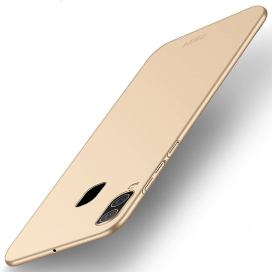 MOFI Frosted PC Ultra-thin Full Coverage Case for Galaxy A30 (Gold) - Galaxy Phone Cases by MOFI | Online Shopping UK | buy2fix