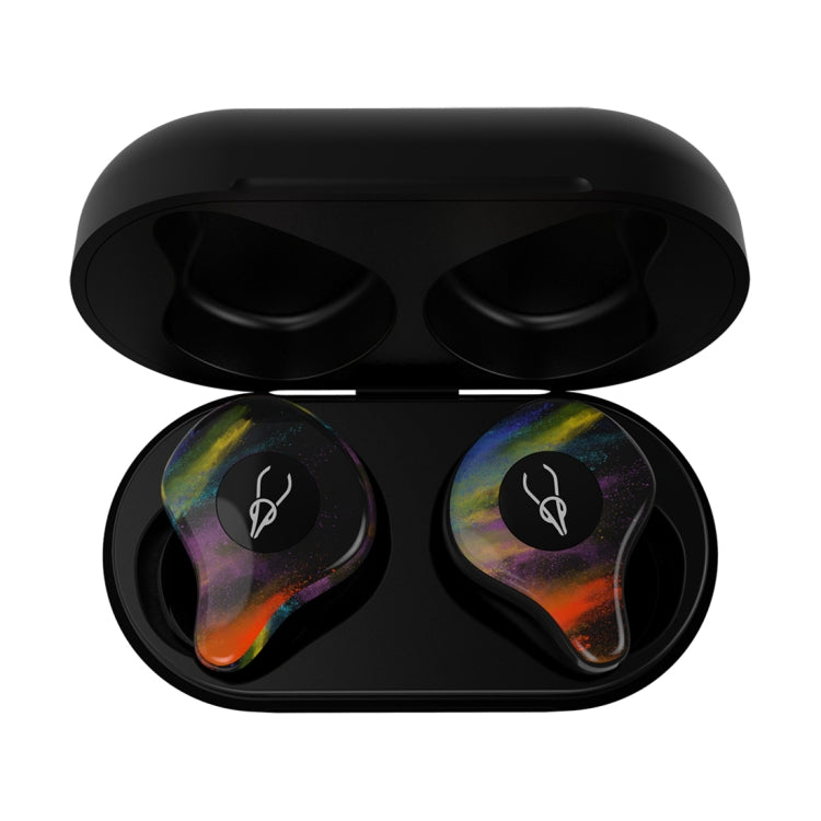 SABBAT X12PRO Mini Bluetooth 5.0 In-Ear Stereo Earphone with Charging Box, For iPad, iPhone, Galaxy, Huawei, Xiaomi, LG, HTC and Other Smart Phones(Fantasy) - Bluetooth Earphone by Sabbat | Online Shopping UK | buy2fix