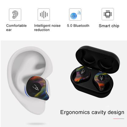 SABBAT X12PRO Mini Bluetooth 5.0 In-Ear Stereo Earphone with Charging Box, For iPad, iPhone, Galaxy, Huawei, Xiaomi, LG, HTC and Other Smart Phones(Fantasy) - Bluetooth Earphone by Sabbat | Online Shopping UK | buy2fix