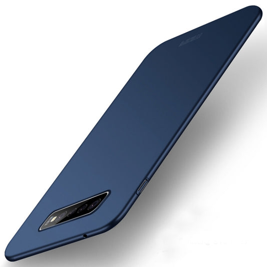MOFI Frosted PC Ultra-thin Full Coverage Case for Galaxy S10 Plus (Blue) - Galaxy Phone Cases by MOFI | Online Shopping UK | buy2fix