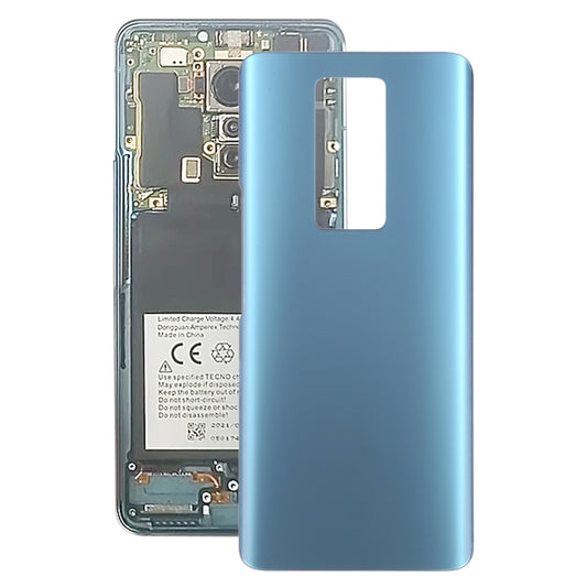 For Tecno Phantom X AC8 Original Battery Back Cover(Blue) - Back Cover by buy2fix | Online Shopping UK | buy2fix