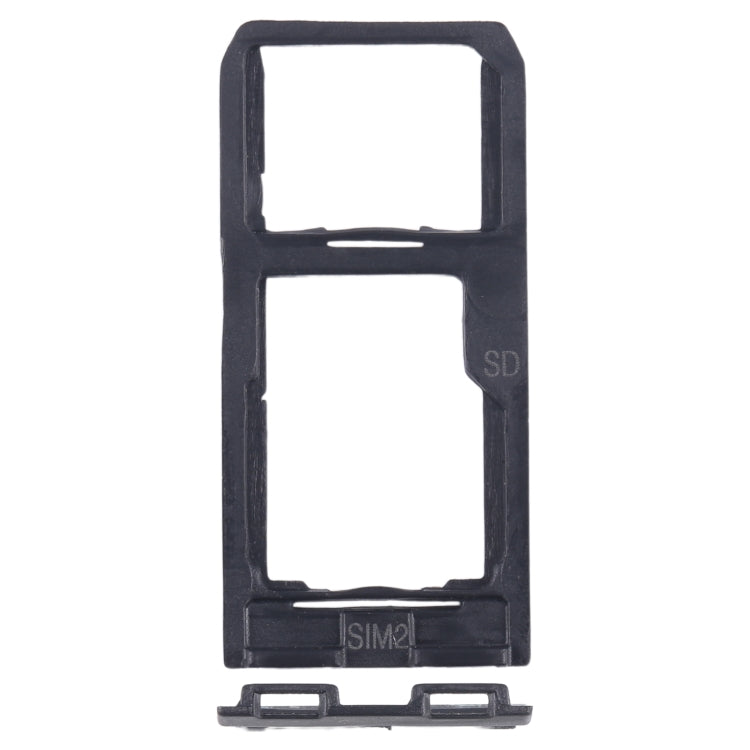 For Sony Xperia 5 III Original SIM Card Tray + SIM / Micro SD Card Tray (Black) - Card Tray by buy2fix | Online Shopping UK | buy2fix