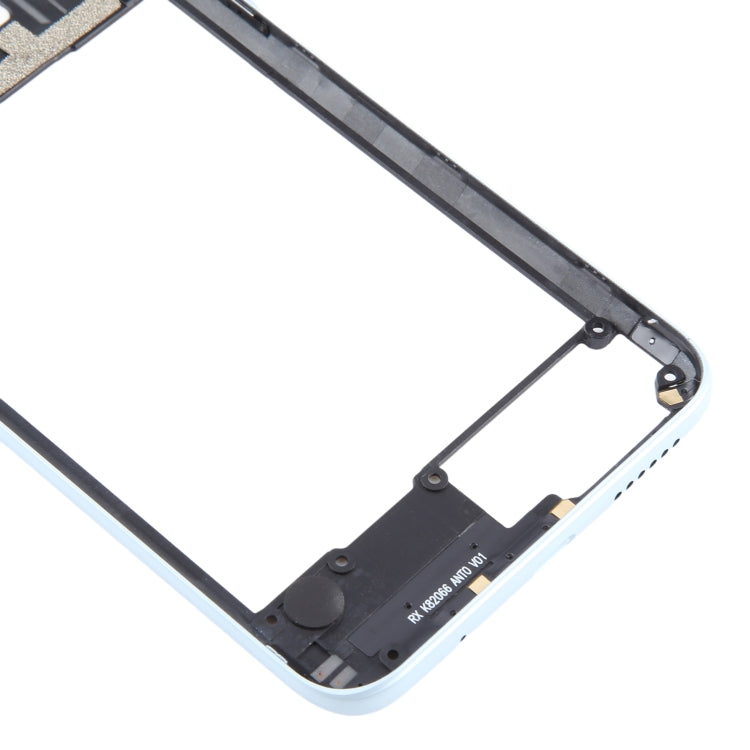 For HTC U20 5G Original Middle Frame Bezel Plate (White) - Full Housing Cover by buy2fix | Online Shopping UK | buy2fix