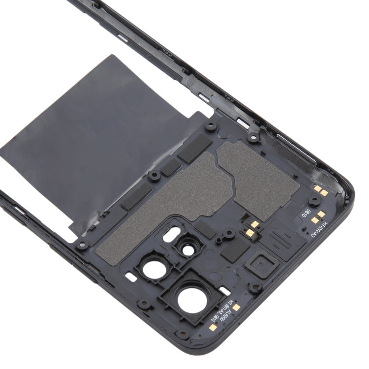 For Motorola Moto G72 Original Middle Frame Bezel Plate (Black) - Frame Bezel Plate by buy2fix | Online Shopping UK | buy2fix