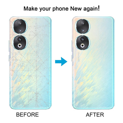 For Honor 90 Battery Back Cover with Camera Lens(Blue) - Back Cover by buy2fix | Online Shopping UK | buy2fix