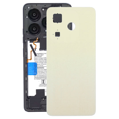 For itel P55 A666L Original Battery Back Cover(Gold) -  by buy2fix | Online Shopping UK | buy2fix