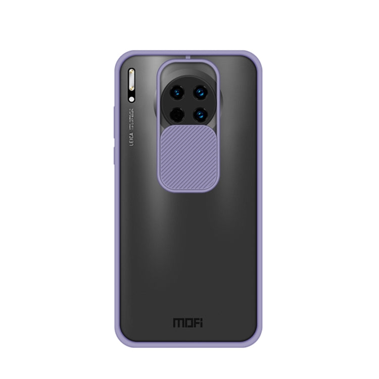 For Huawei Mate 30 MOFI Xing Dun Series PC + TPU Anti-peep Waterproof And Anti-drop All-inclusive Protective Shell, Translucent Frosted(Purple) - Huawei Cases by MOFI | Online Shopping UK | buy2fix