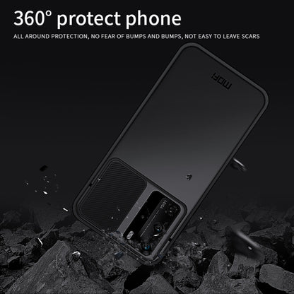 For Huawei P40 Pro MOFI Xing Dun Series PC + TPU Anti-peep Waterproof And Anti-drop All-inclusive Protective Shell, Translucent Frosted(Green) - Huawei Cases by MOFI | Online Shopping UK | buy2fix