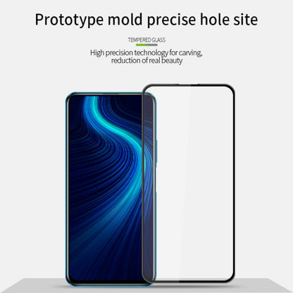 For Huawei Honor X10 MOFI 9H 3D Explosion-proof Curved Screen Tempered Glass Film(Black) - Honor Tempered Glass by MOFI | Online Shopping UK | buy2fix