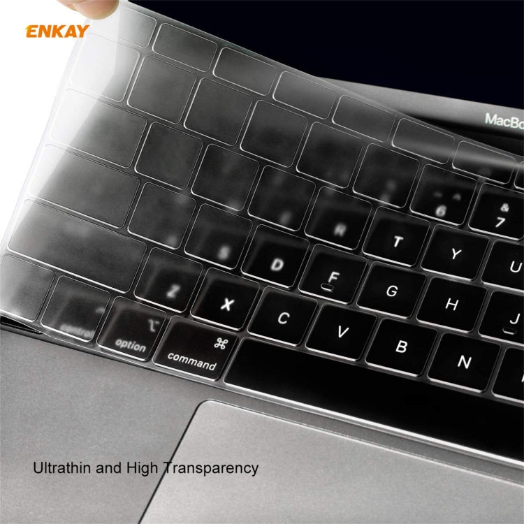 ENKAY 3 in 1 Matte Laptop Protective Case + US Version TPU Keyboard Film + Anti-dust Plugs Set for MacBook Pro 16 inch A2141 (with Touch Bar)(Light Blue) - MacBook Pro Cases by ENKAY | Online Shopping UK | buy2fix