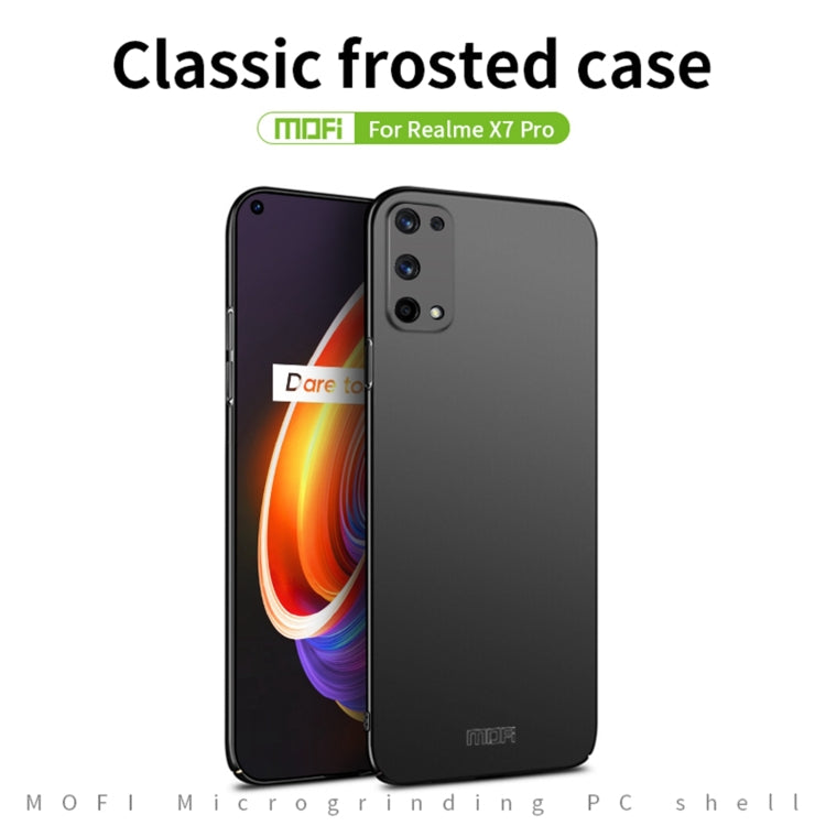 For OPPO Realme X7 Pro MOFI Frosted PC Ultra-thin Hard Case(Blue) - Realme Cases by MOFI | Online Shopping UK | buy2fix