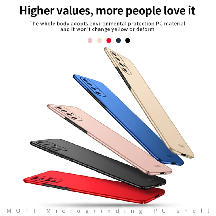 For Xiaomi Mi 10S MOFI Frosted PC Ultra-thin Hard Case(Red) - Xiaomi Cases by MOFI | Online Shopping UK | buy2fix