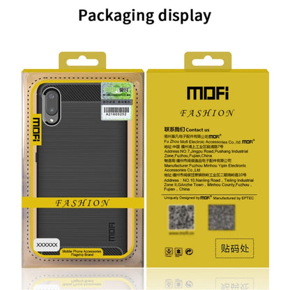For Samsung Galaxy A32 4G(EU Version) MOFI Gentleness Series Brushed Texture Carbon Fiber Soft TPU Case(Grey) - Galaxy Phone Cases by MOFI | Online Shopping UK | buy2fix