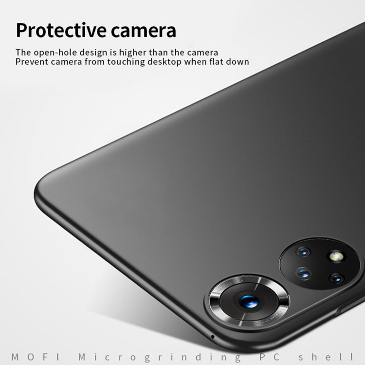 For Honor 50 Pro MOFI Frosted PC Ultra-thin Hard Case(Gold) - Honor Cases by MOFI | Online Shopping UK | buy2fix