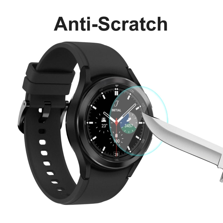 1 PCS For Samsung Galaxy Watch4 Classic 42mm ENKAY Hat-Prince 0.2mm 9H 2.15D Curved Edge Tempered Glass Screen Protector Watch Film - Screen Protector by ENKAY | Online Shopping UK | buy2fix