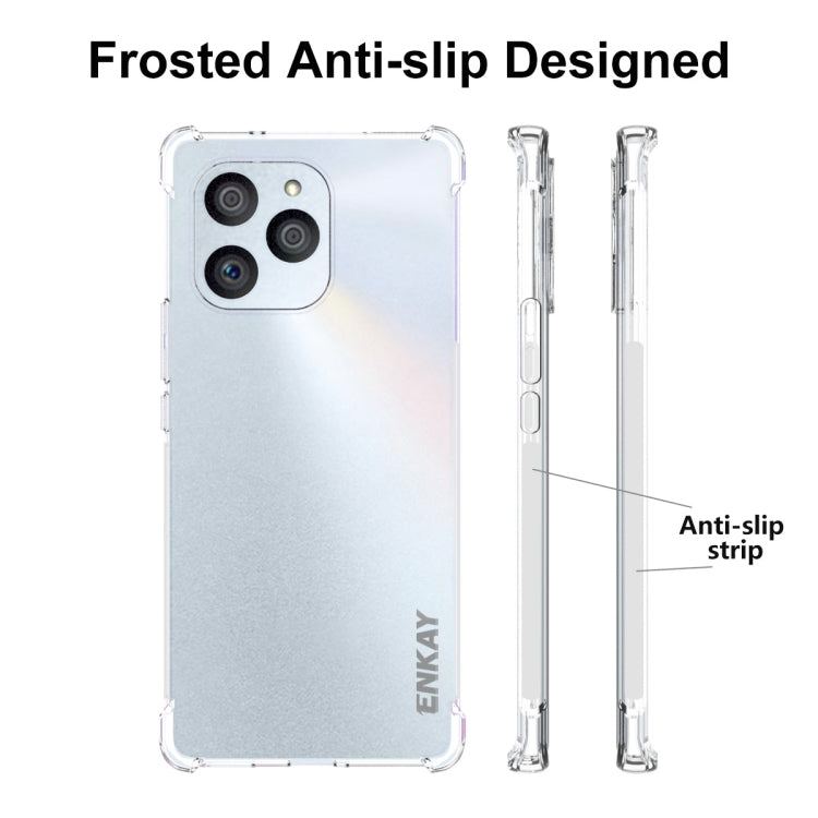 For Honor 60 SE ENKAY Transparent TPU Shockproof Case - Honor Cases by ENKAY | Online Shopping UK | buy2fix