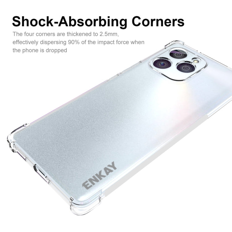 For Honor 60 SE ENKAY Transparent TPU Shockproof Case - Honor Cases by ENKAY | Online Shopping UK | buy2fix