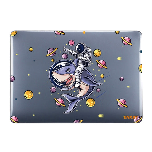 ENKAY Star Series Pattern Laotop Protective Crystal Case For MacBook Pro 13.3 inch A2251 / A2289 / A2338 2020(Shark Astronaut) - MacBook Pro Cases by ENKAY | Online Shopping UK | buy2fix