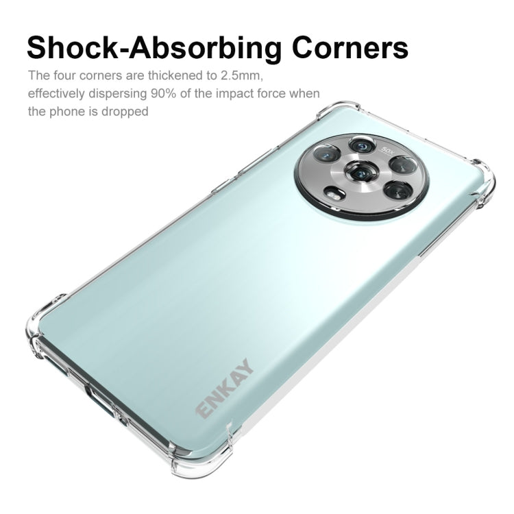 For Honor Magic4 ENKAY Clear TPU Shockproof Case - Honor Cases by ENKAY | Online Shopping UK | buy2fix