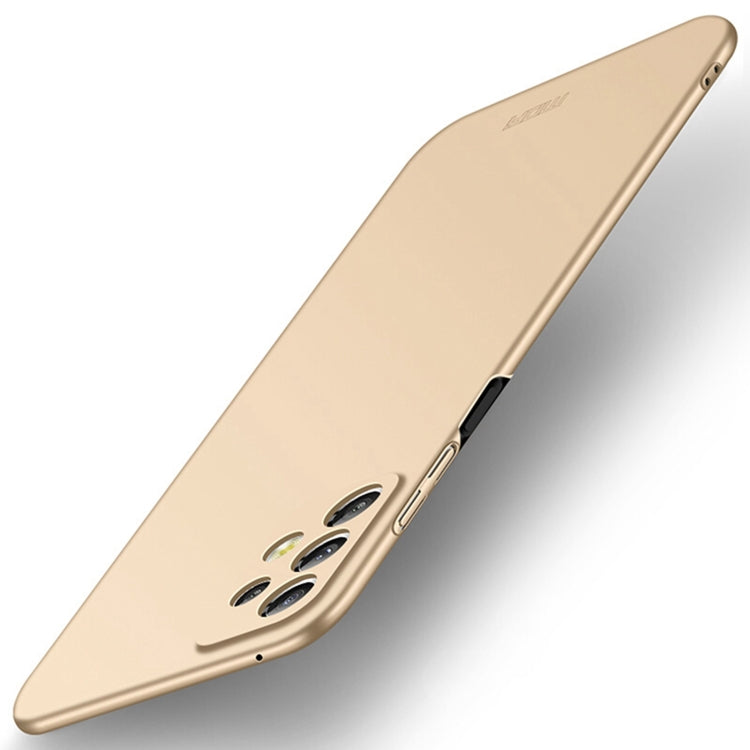 For Samsung Galaxy A53 5G MOFI Frosted PC Ultra-thin Hard Phone Case(Gold) - Galaxy Phone Cases by MOFI | Online Shopping UK | buy2fix