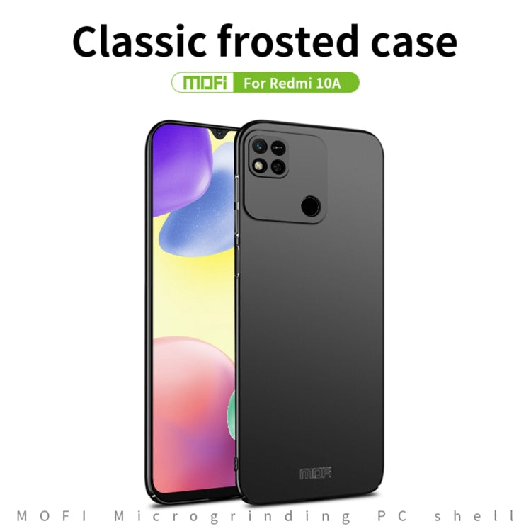 For Xiaomi Redmi 10A MOFI Frosted PC Ultra-thin Hard Case(Rose Gold) - Xiaomi Cases by MOFI | Online Shopping UK | buy2fix