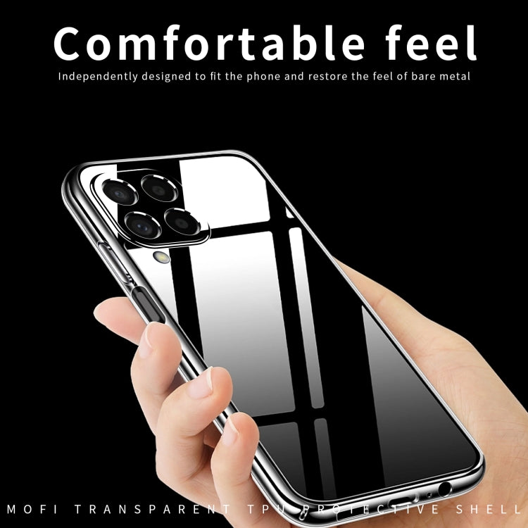 For Samsung Galaxy M53 5G MOFI Ming Series Ultra-thin TPU Phone Case(Transparent) - Galaxy Phone Cases by MOFI | Online Shopping UK | buy2fix